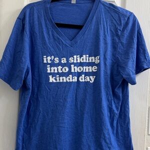 Bella Canvas Vibrant Blue Tee